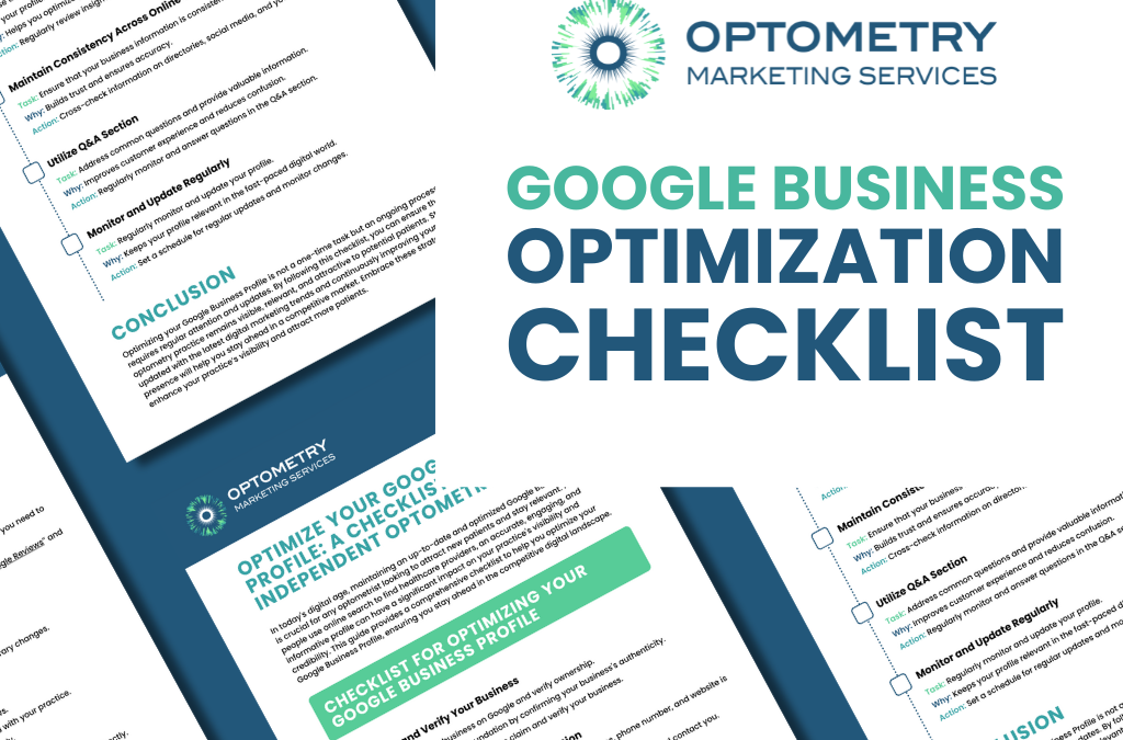 Google Business Profile Optimization Checklist